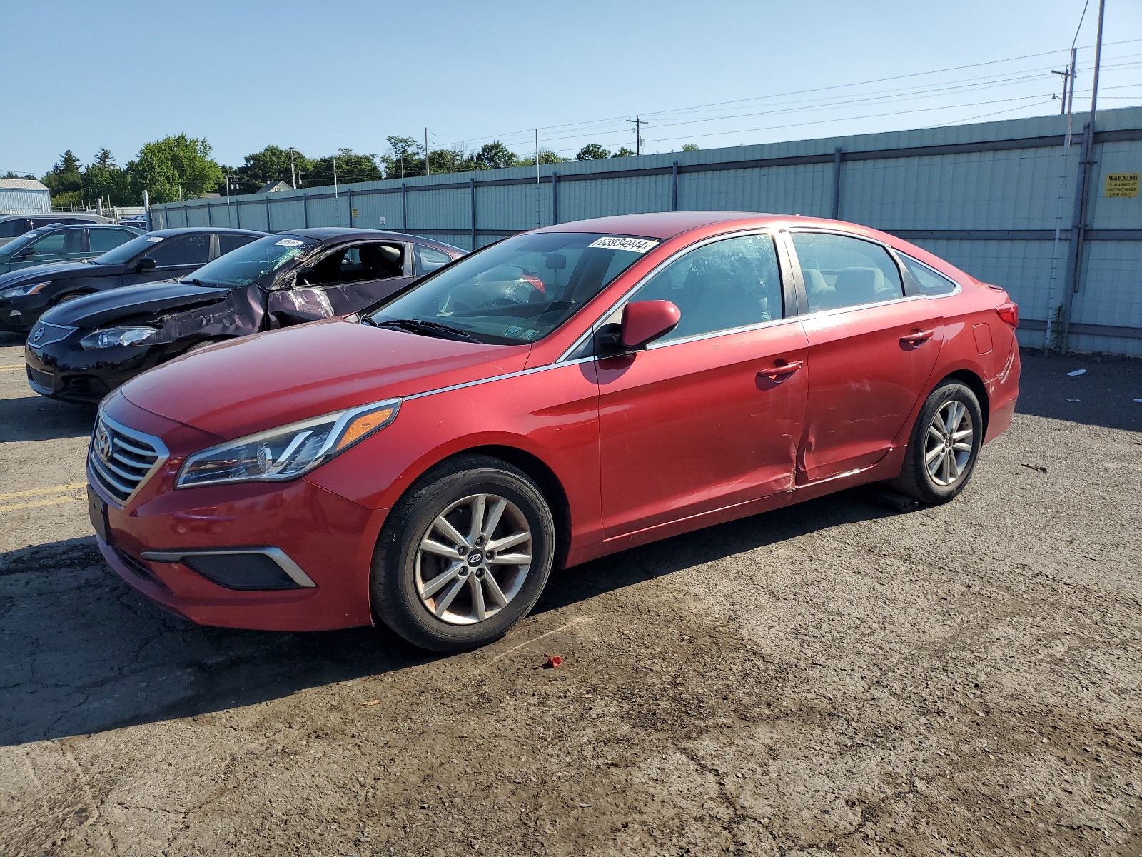 2017 Hyundai Sonata Se vin: 5NPE24AF0HH569536