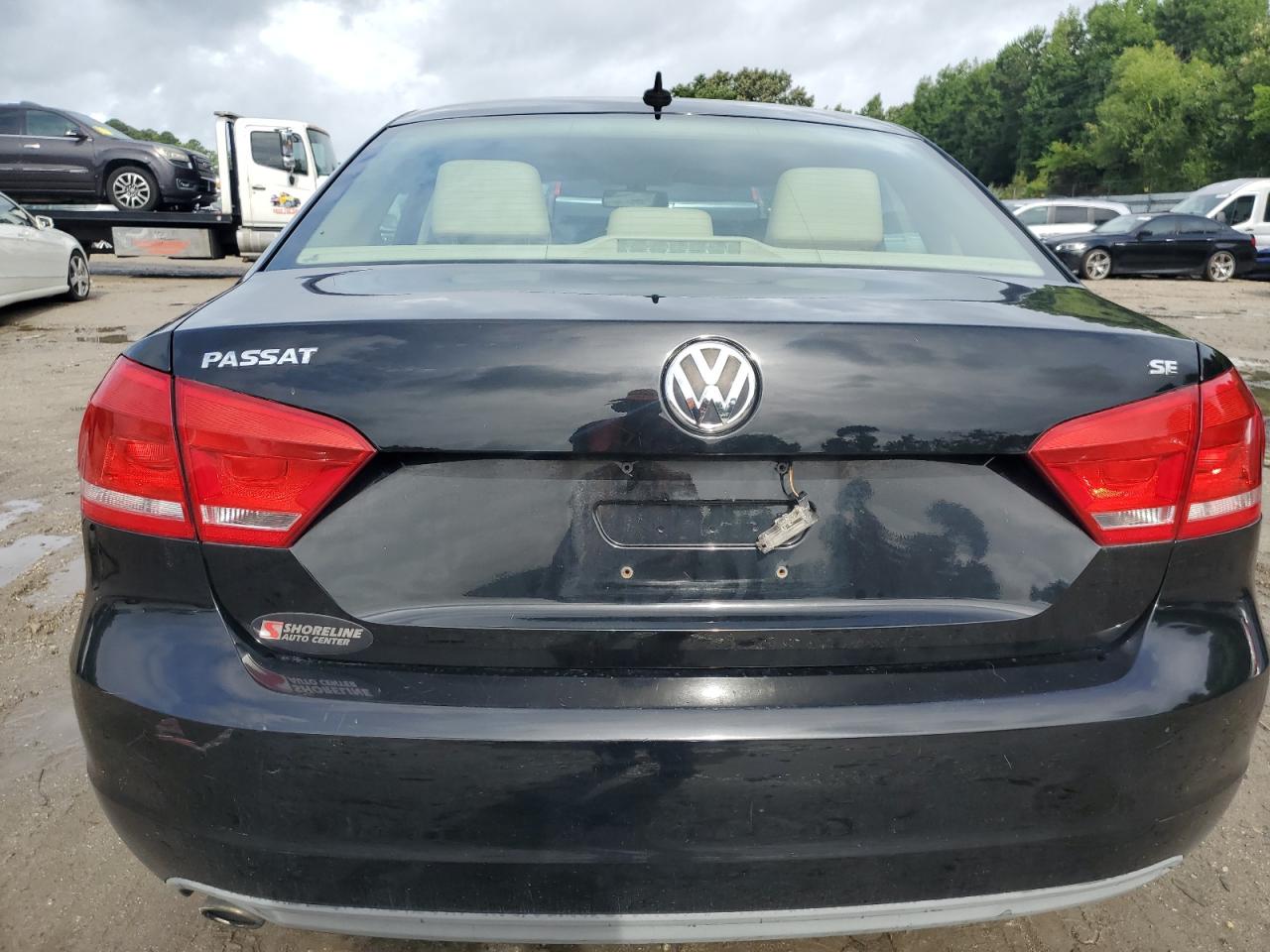 2012 Volkswagen Passat Se VIN: 1VWBP7A3XCC061183 Lot: 60923394