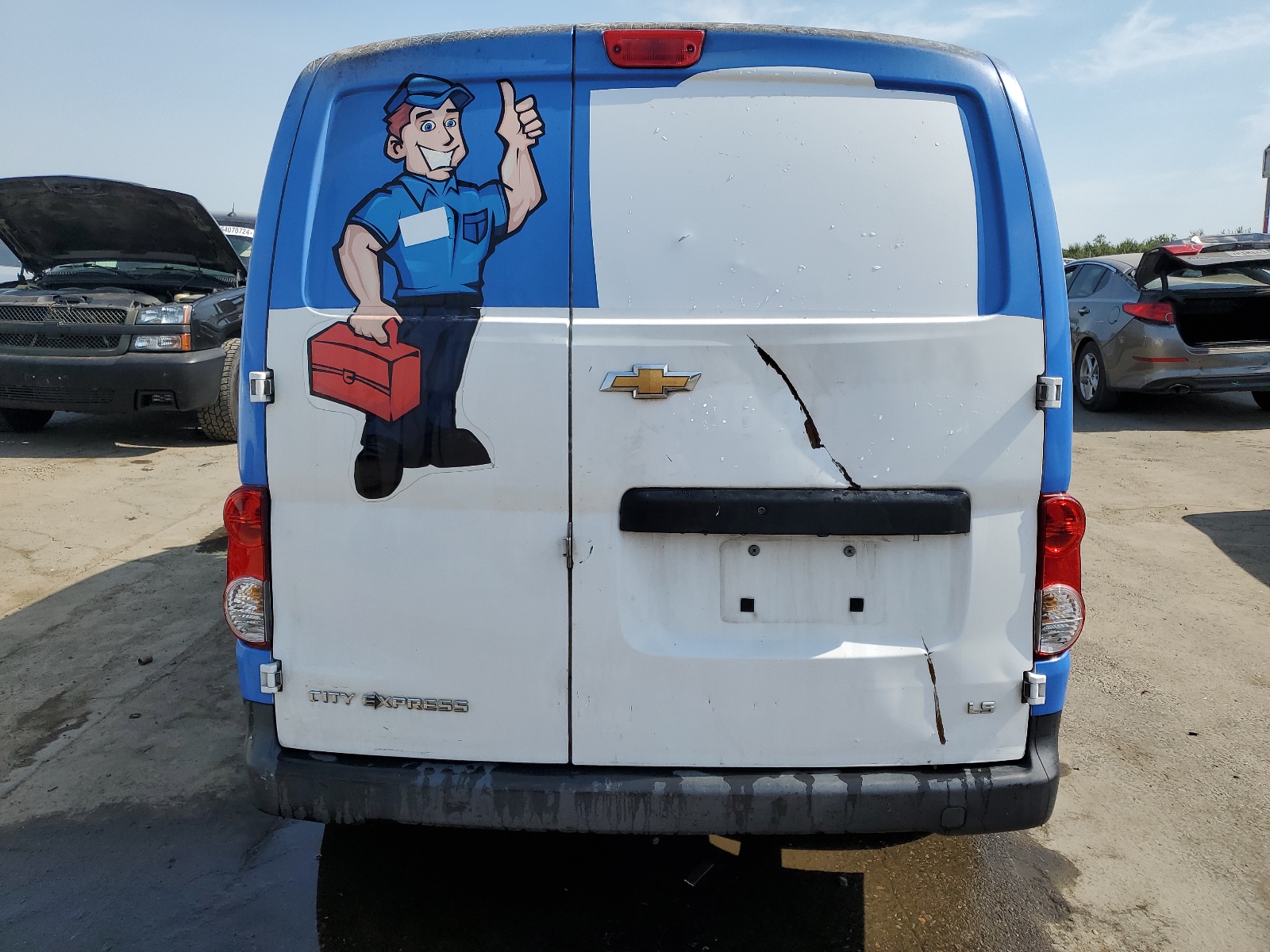 3N63M0YN2JK693050 2018 Chevrolet City Express Ls