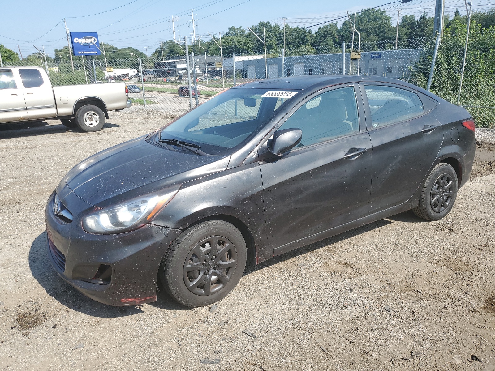 2013 Hyundai Accent Gls vin: KMHCT4AE2DU491073