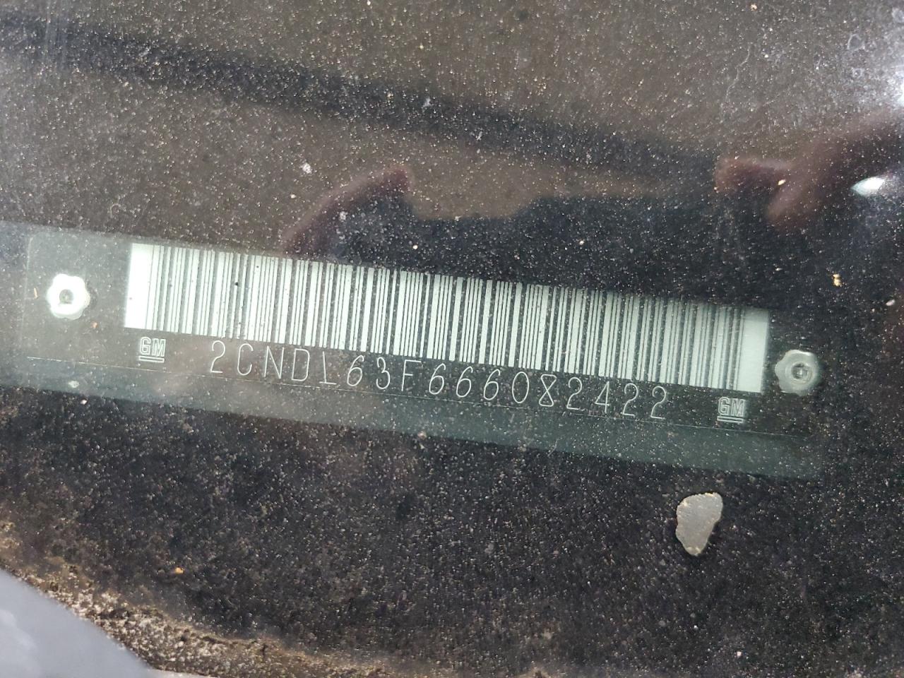 2006 Chevrolet Equinox Lt VIN: 2CNDL63F666082422 Lot: 63462774