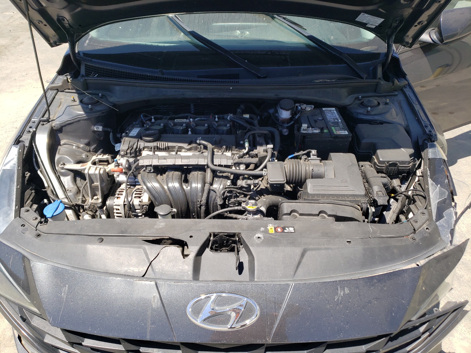 5NPLM4AG9MH017618 2021 Hyundai Elantra Sel