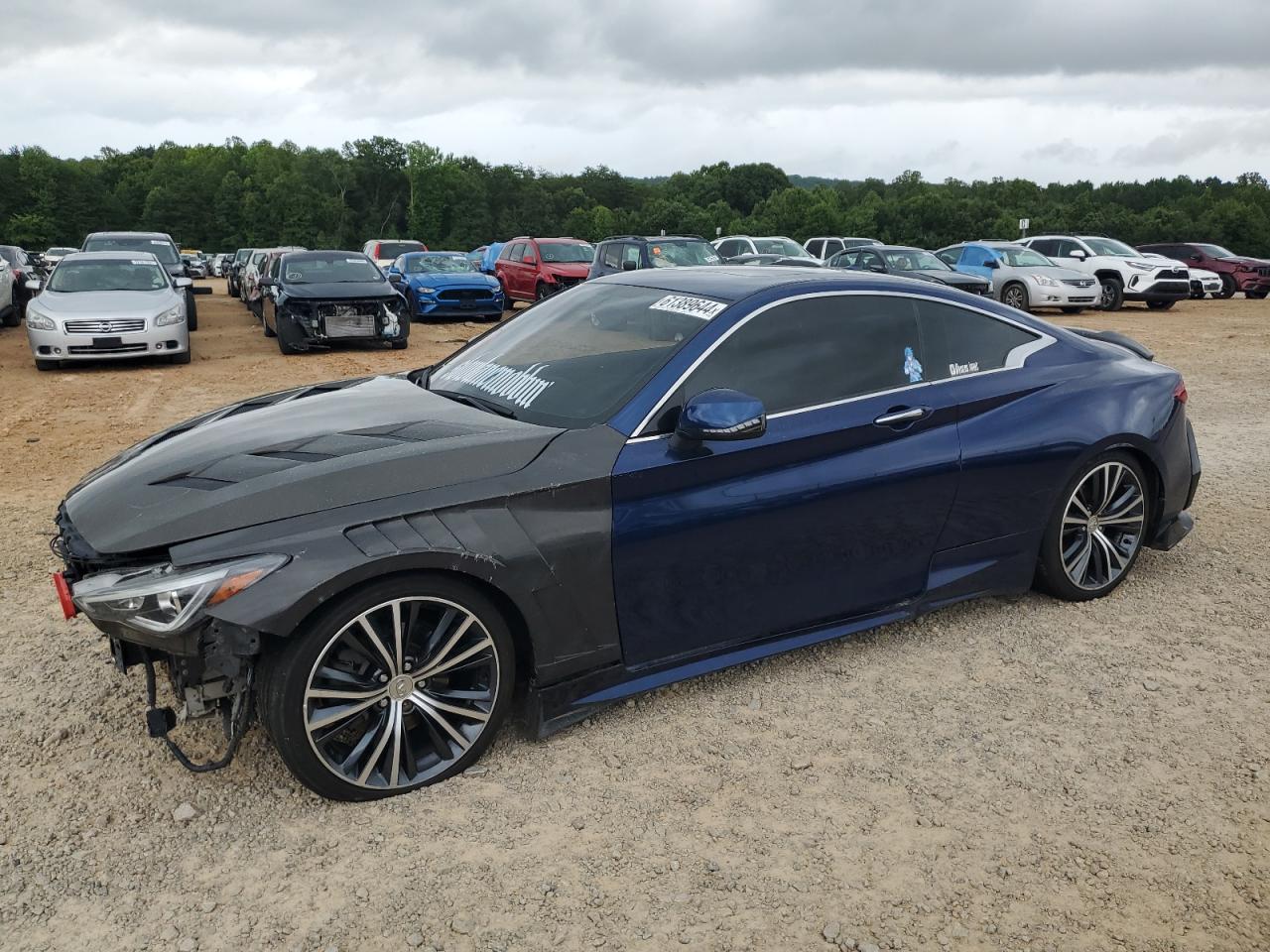 2018 Infiniti Q60 Luxe 300 VIN: JN1EV7EK1JM340572 Lot: 61389644