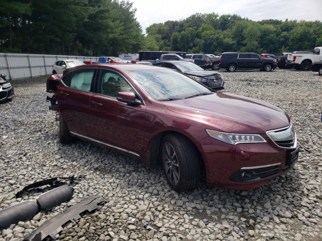 2015 Acura Tlx Advance VIN: 19UUB3F78FA001936 Lot: 63003484