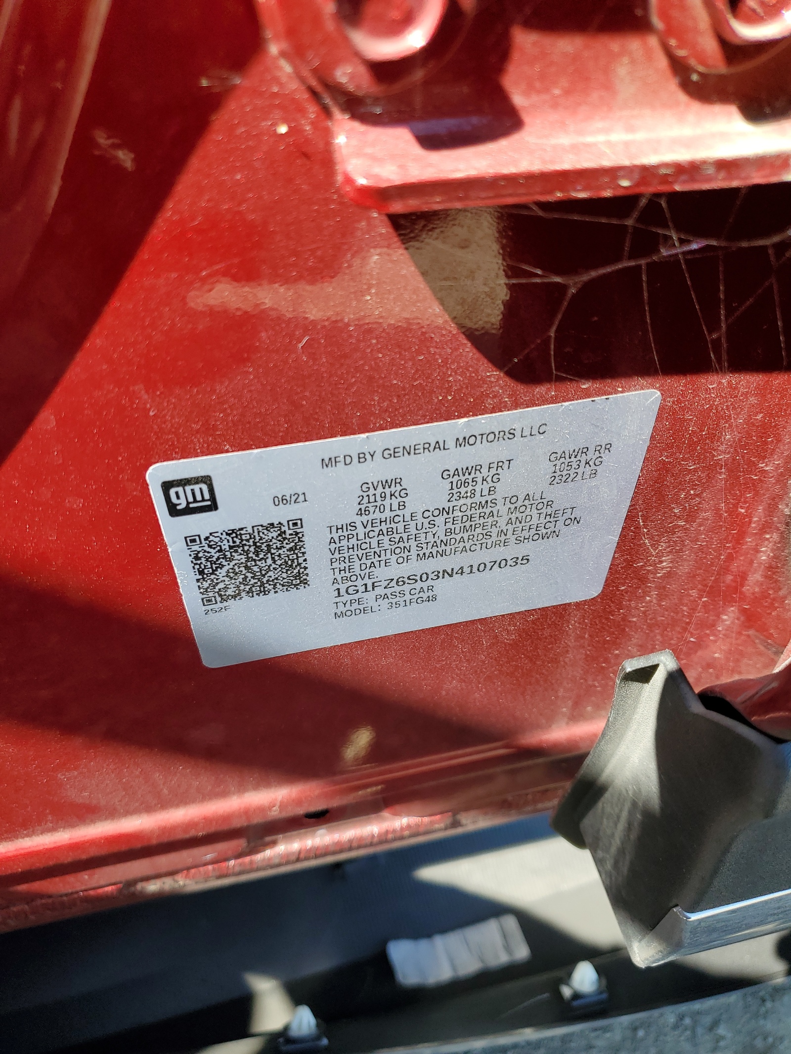 1G1FZ6S03N4107035 2022 Chevrolet Bolt Euv Premier