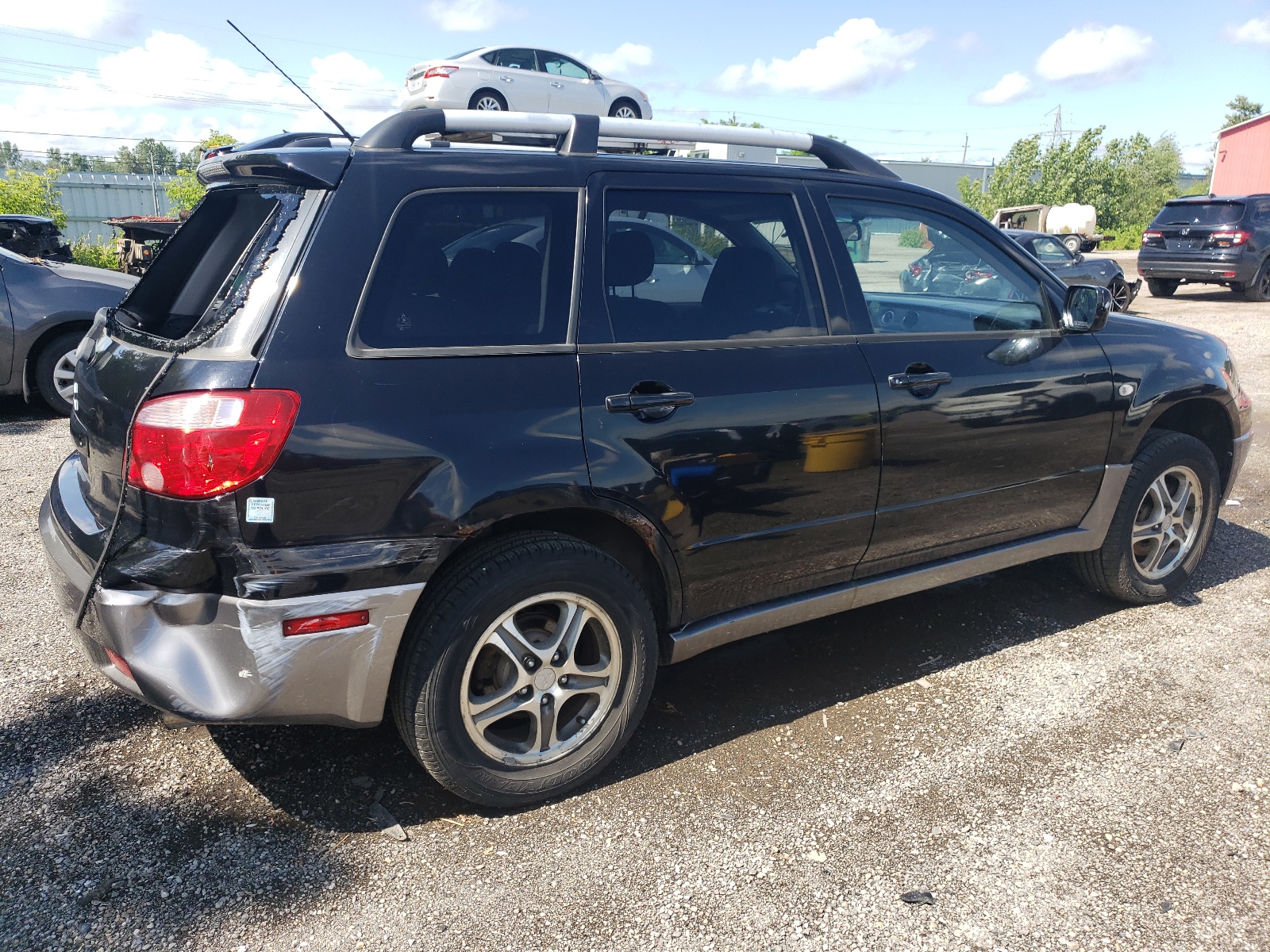 JA4LX31F75U600750 2005 Mitsubishi Outlander Ls