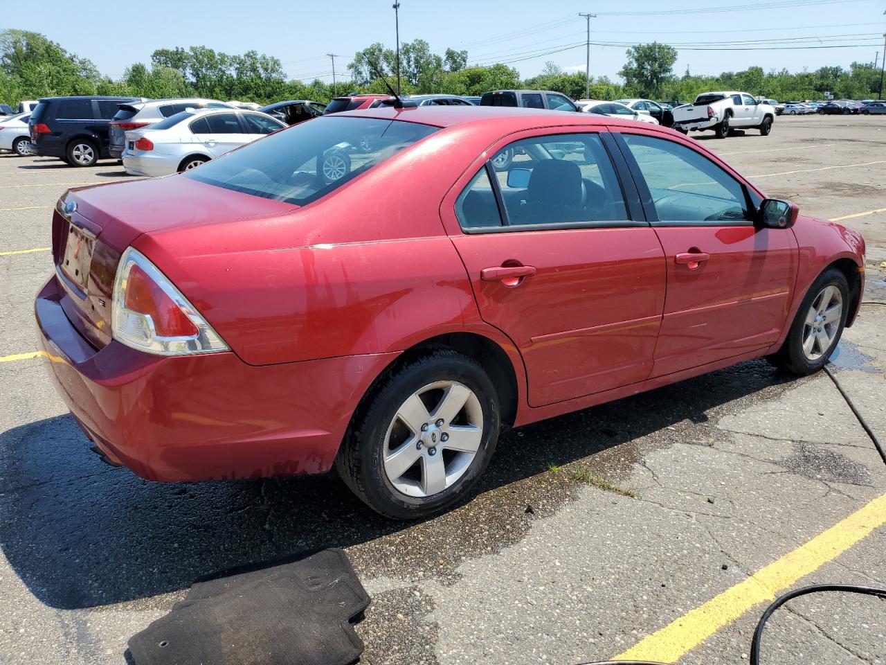 2008 Ford Fusion Se VIN: 3FAHP07Z18R101715 Lot: 63120934
