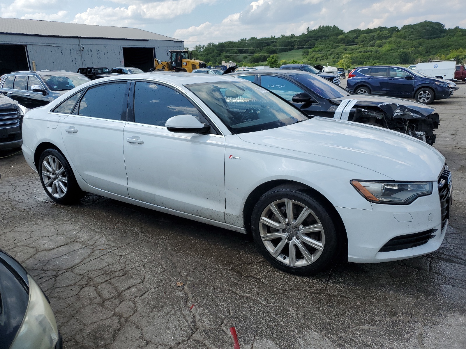 WAUFGAFC9EN050691 2014 Audi A6 Premium Plus