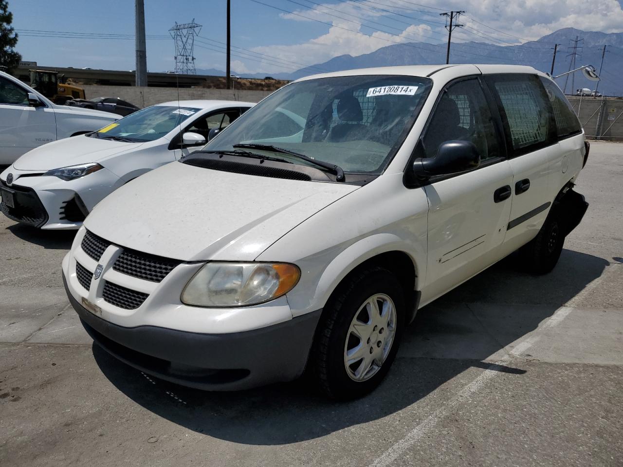 2003 Dodge Caravan C/V VIN: 1D4GP21373B337405 Lot: 64120814