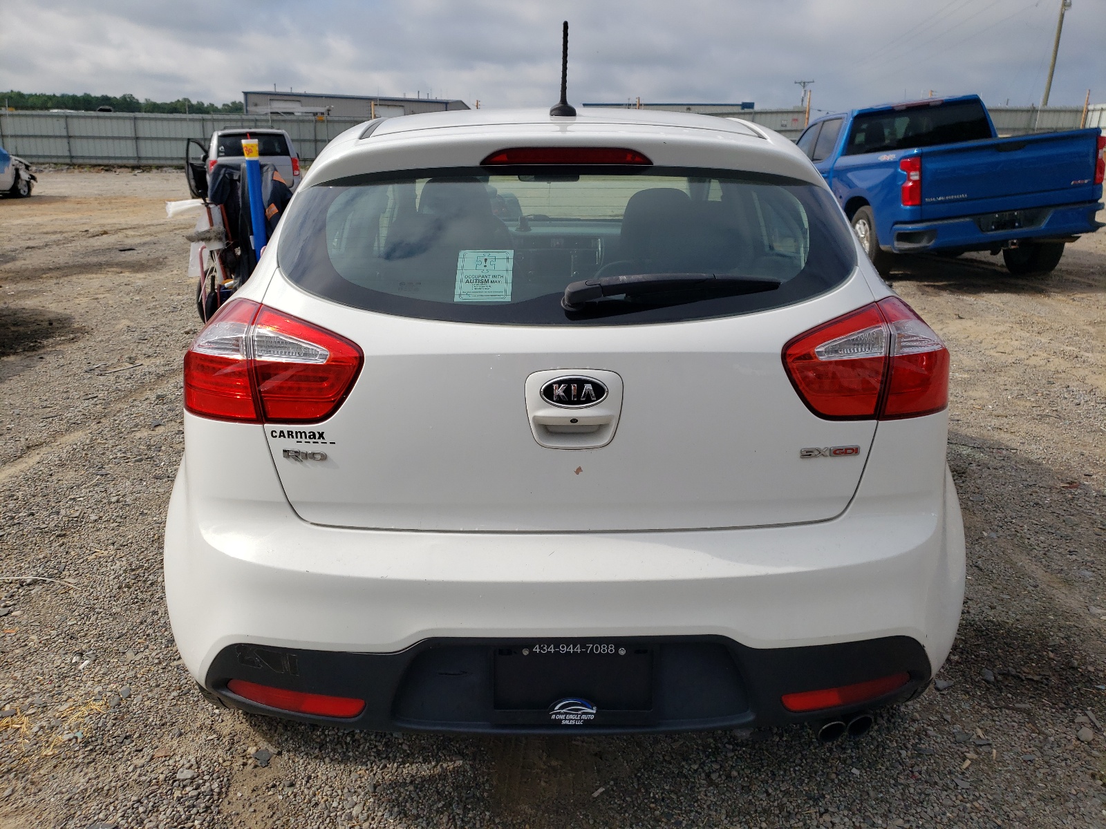 KNADN5A33C6039799 2012 Kia Rio Ex