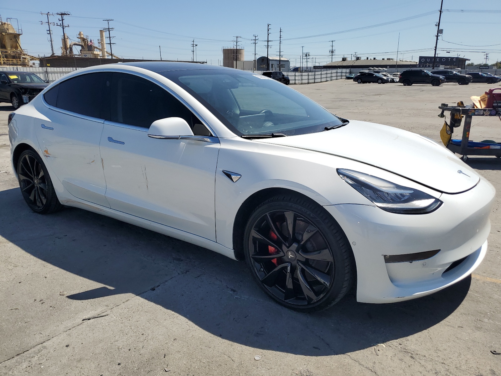 2019 Tesla Model 3 vin: 5YJ3E1EB0KF237865