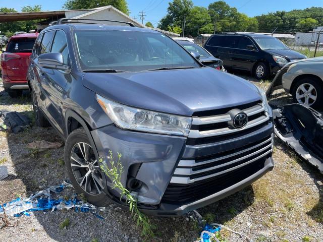  TOYOTA HIGHLANDER 2018 Синий