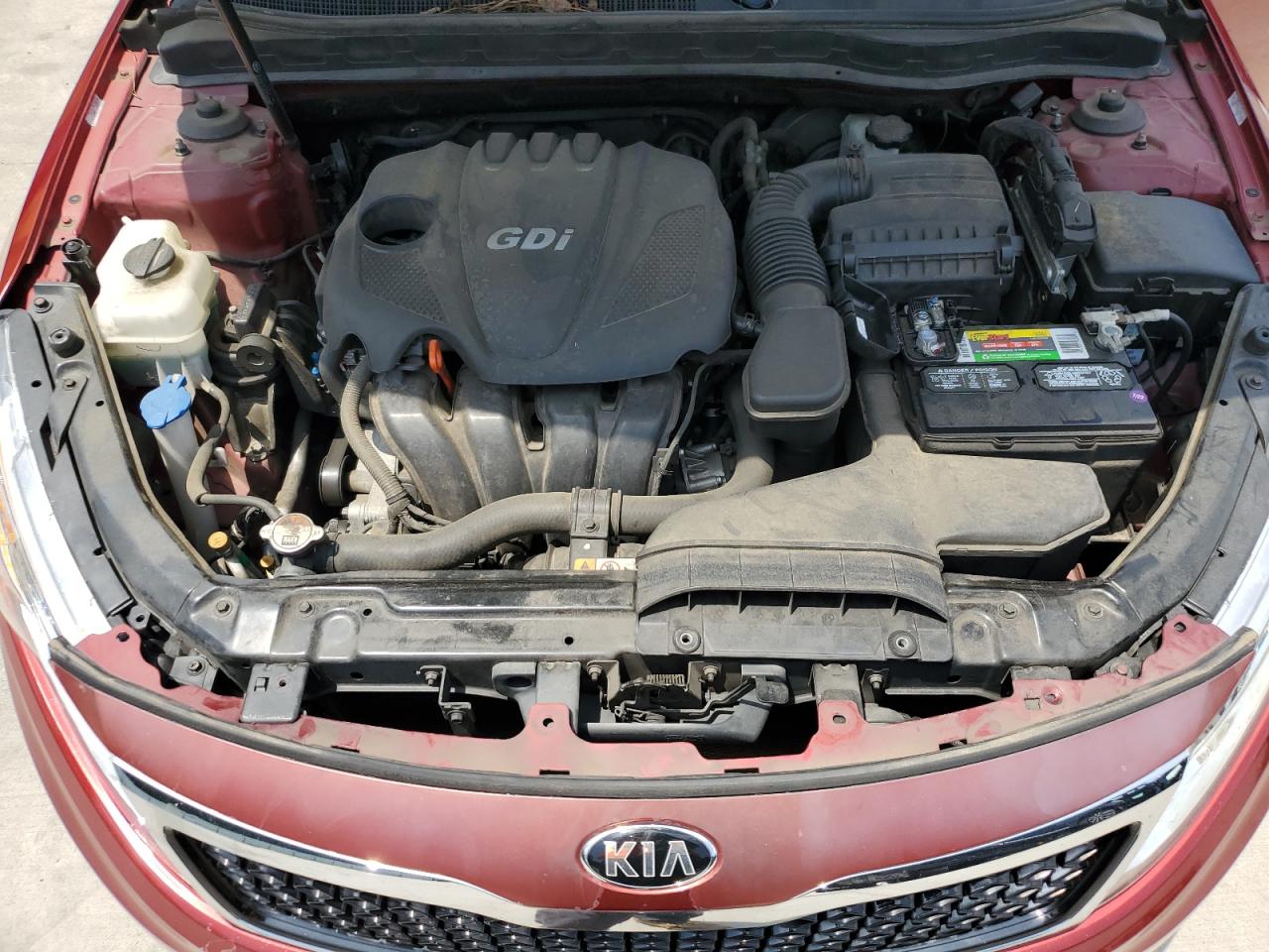 2013 Kia Optima Lx VIN: 5XXGM4A74DG158996 Lot: 65063374