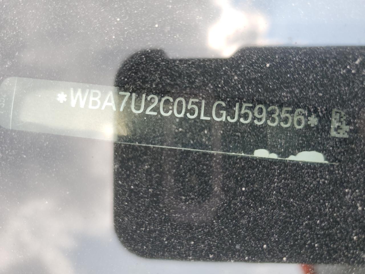 2020 BMW 750 Xi VIN: WBA7U2C05LGJ59356 Lot: 64470094