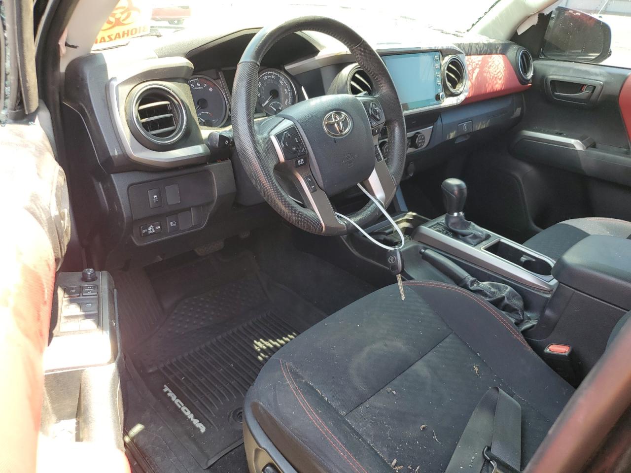 2020 Toyota Tacoma Double Cab VIN: 3TMAZ5CNXLM126673 Lot: 62886164