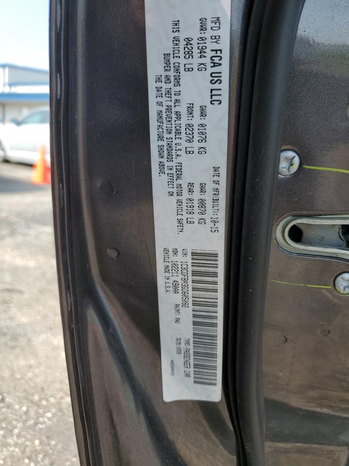 2016 Dodge Dart Sxt VIN: 1C3CDFBA3GD605082 Lot: 64676474