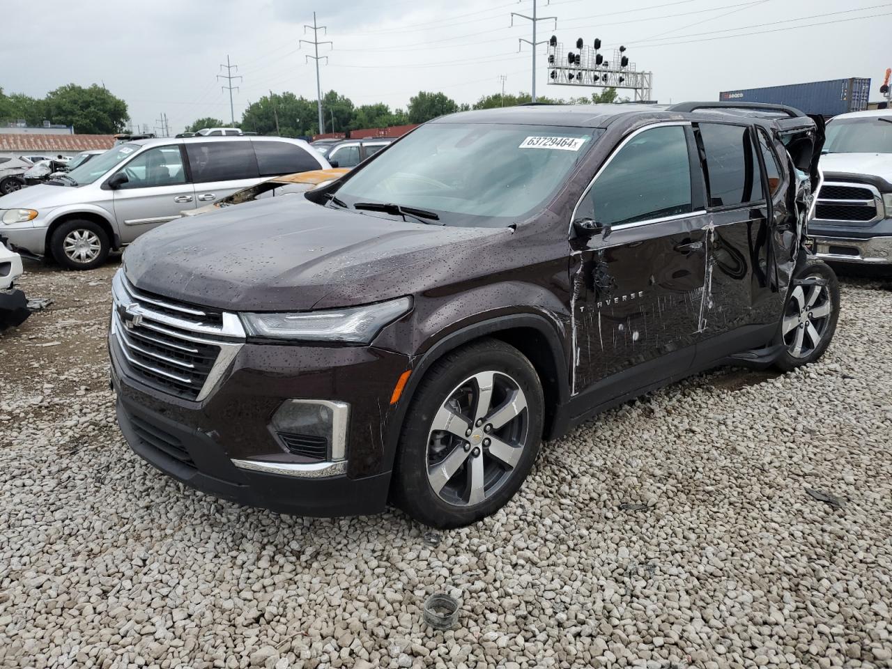 1GNEVHKW7NJ135685 2022 CHEVROLET TRAVERSE - Image 1