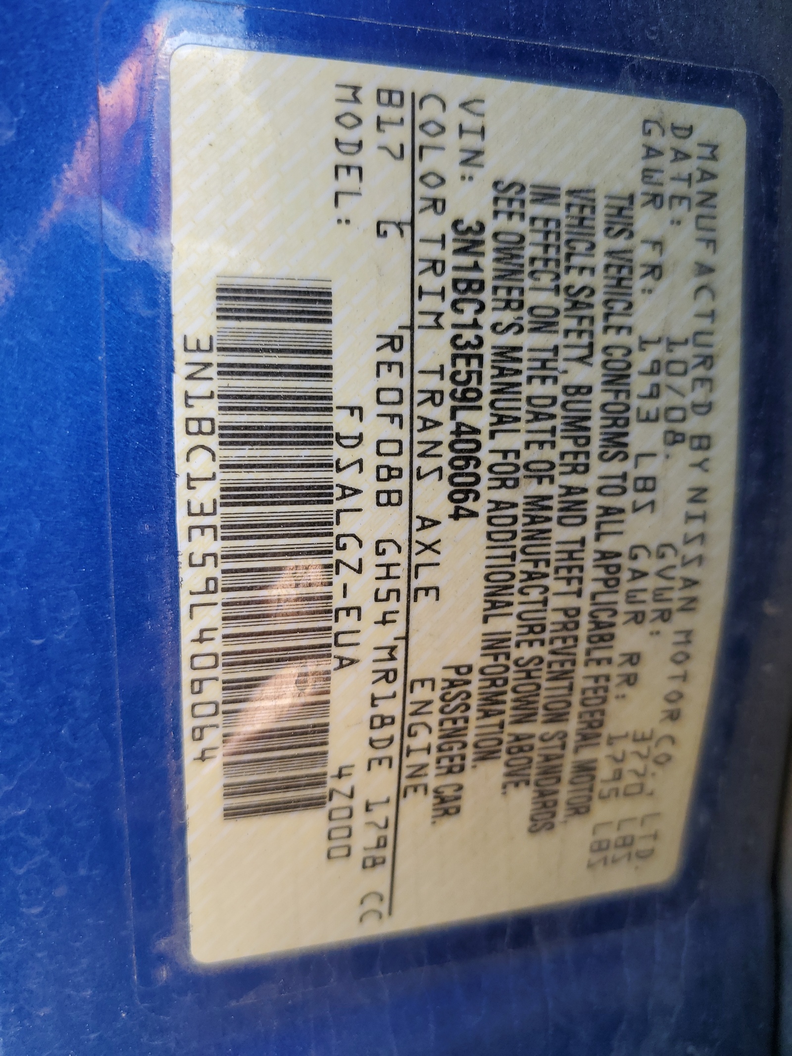 3N1BC13E59L406064 2009 Nissan Versa S