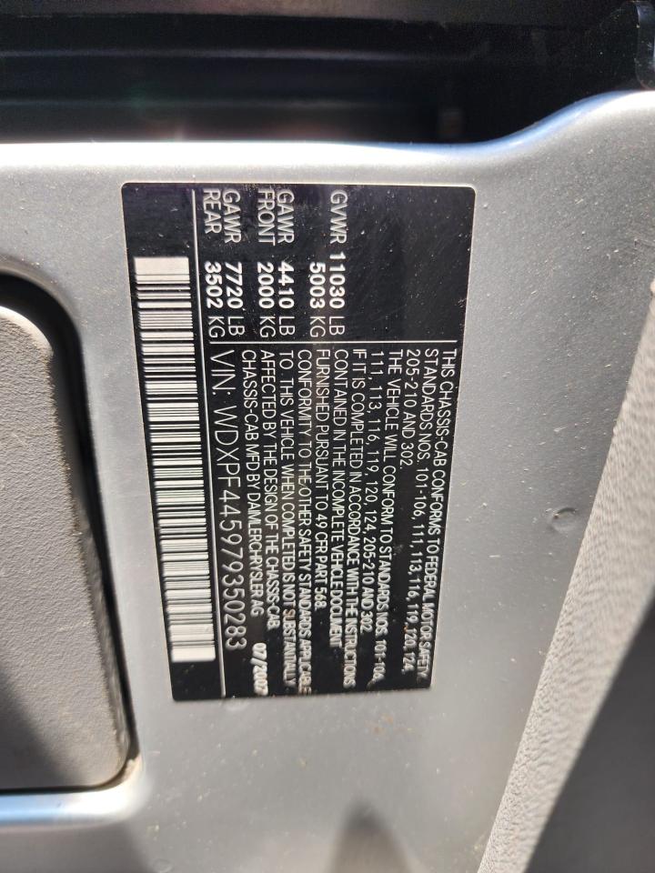 2008 Dodge Sprinter 3500 VIN: WDXPF445979350283 Lot: 64010784