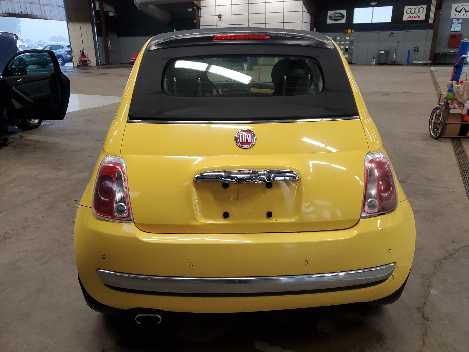 2012 Fiat 500 Lounge vin: 3C3CFFER2CT128256