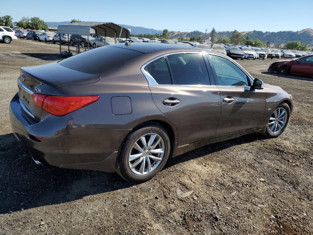 2017 Infiniti Q50 Premium VIN: JN1EV7AR6HM835881 Lot: 63552494