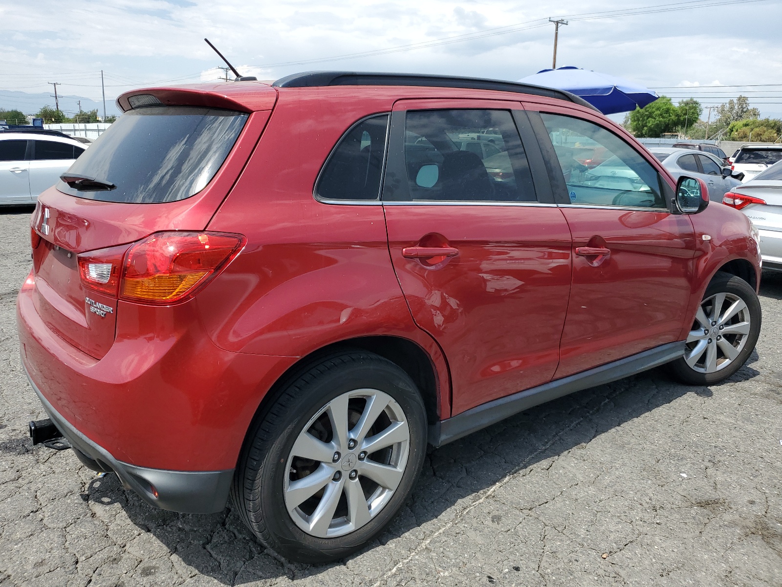 2015 Mitsubishi Outlander Sport Se vin: 4A4AP4AU5FE046226