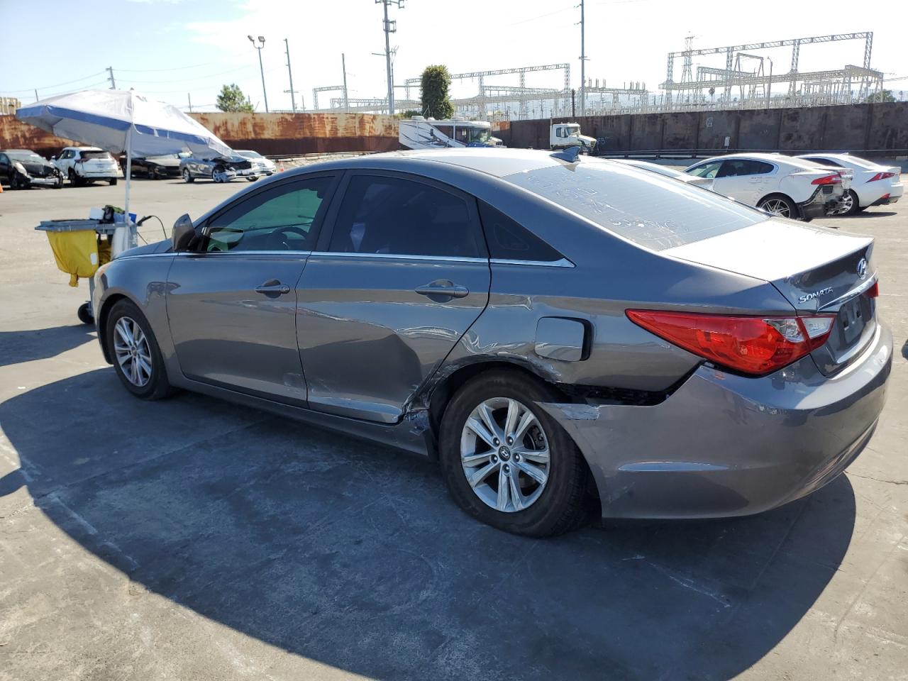 2012 Hyundai Sonata Gls VIN: 5NPEB4AC4CH380595 Lot: 63723534