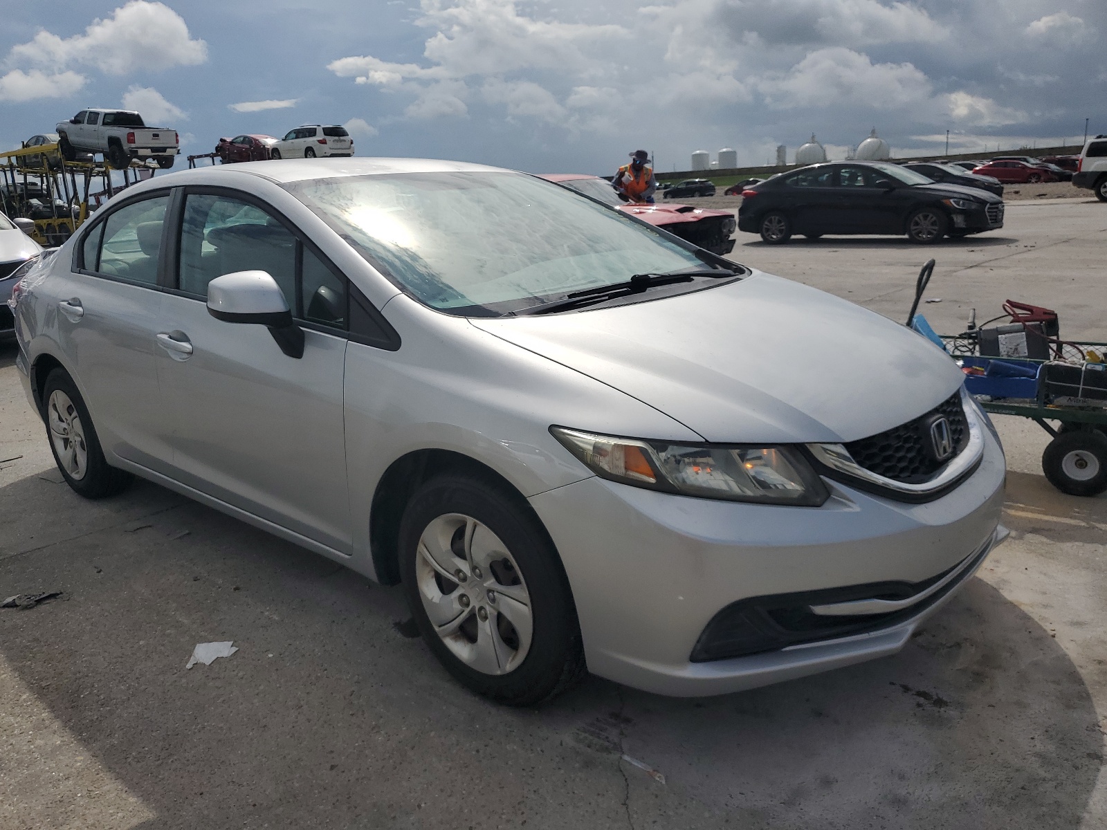 2HGFB2F53DH542750 2013 Honda Civic Lx