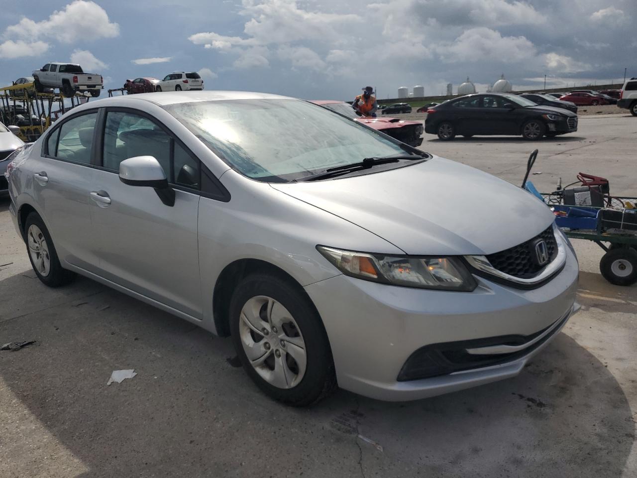 2013 Honda Civic Lx VIN: 2HGFB2F53DH542750 Lot: 62910224