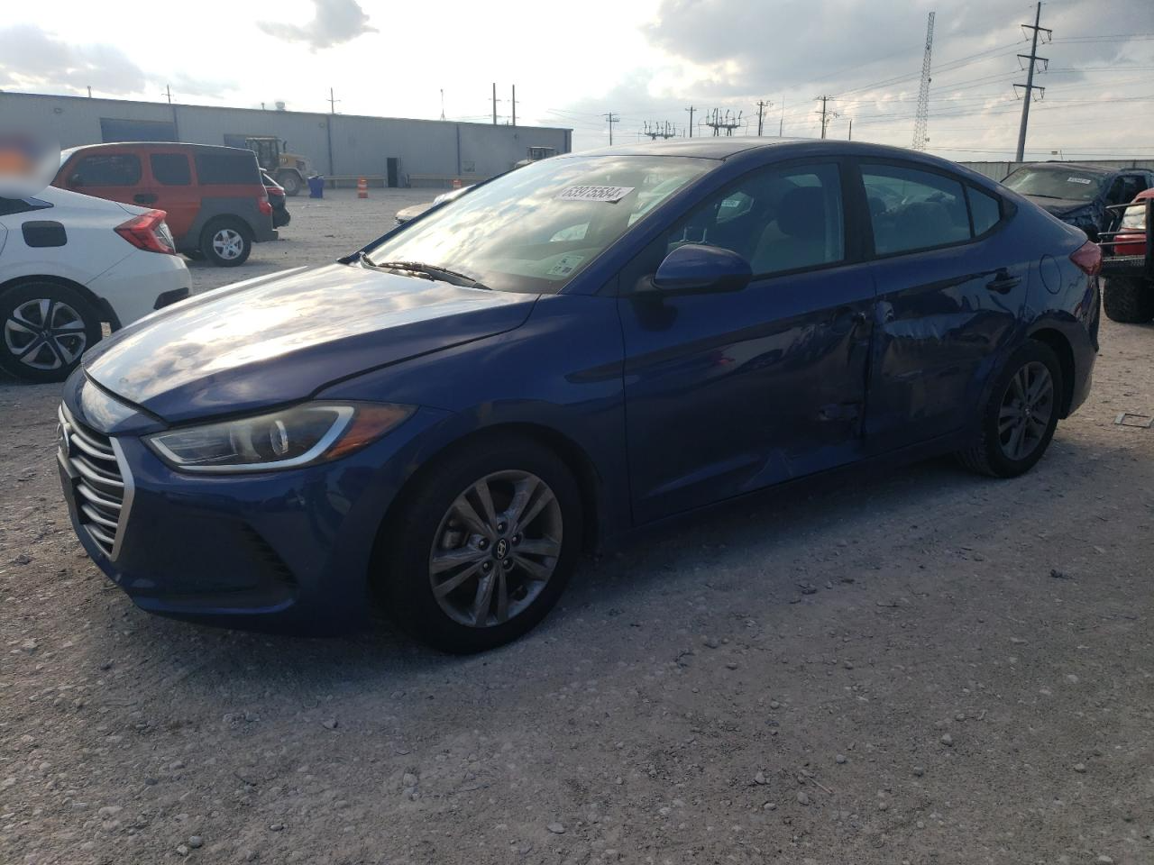 2018 Hyundai Elantra Sel vin: 5NPD84LF0JH240106