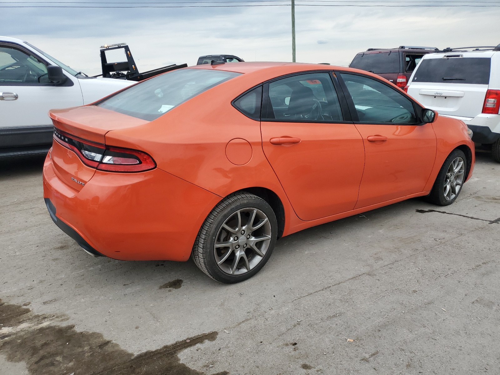 2015 Dodge Dart Sxt vin: 1C3CDFBB1FD225049