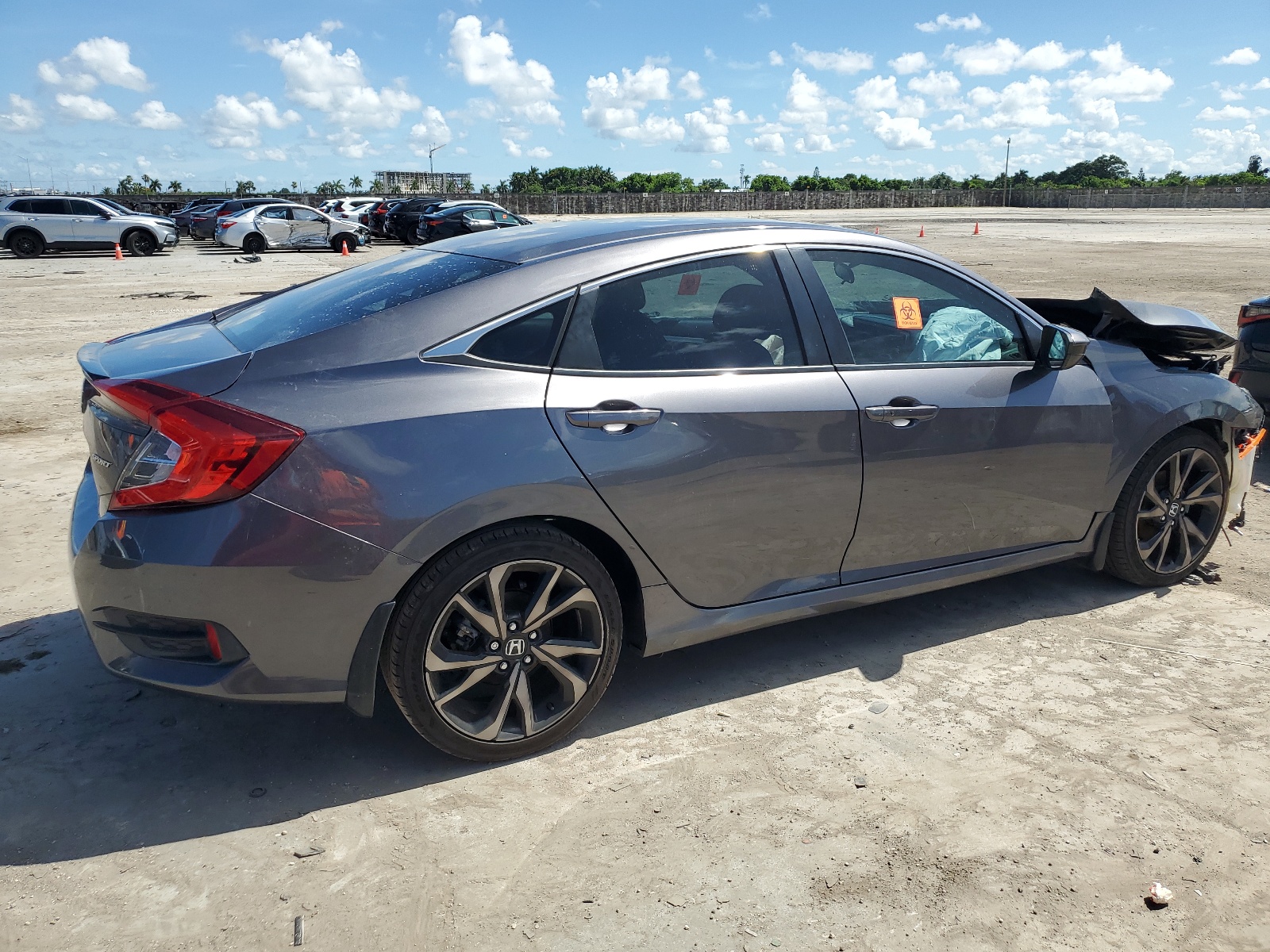 2019 Honda Civic Sport vin: 2HGFC2F85KH555536