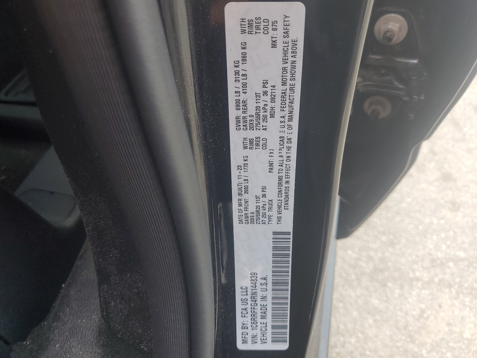 1C6RRFFG4RN144839 2024 Ram 1500 Big Horn/Lone Star