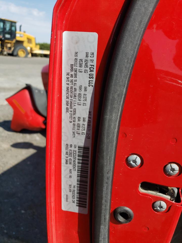 2019 Dodge Challenger R/T VIN: 2C3CDZBT4KH583477 Lot: 63848124