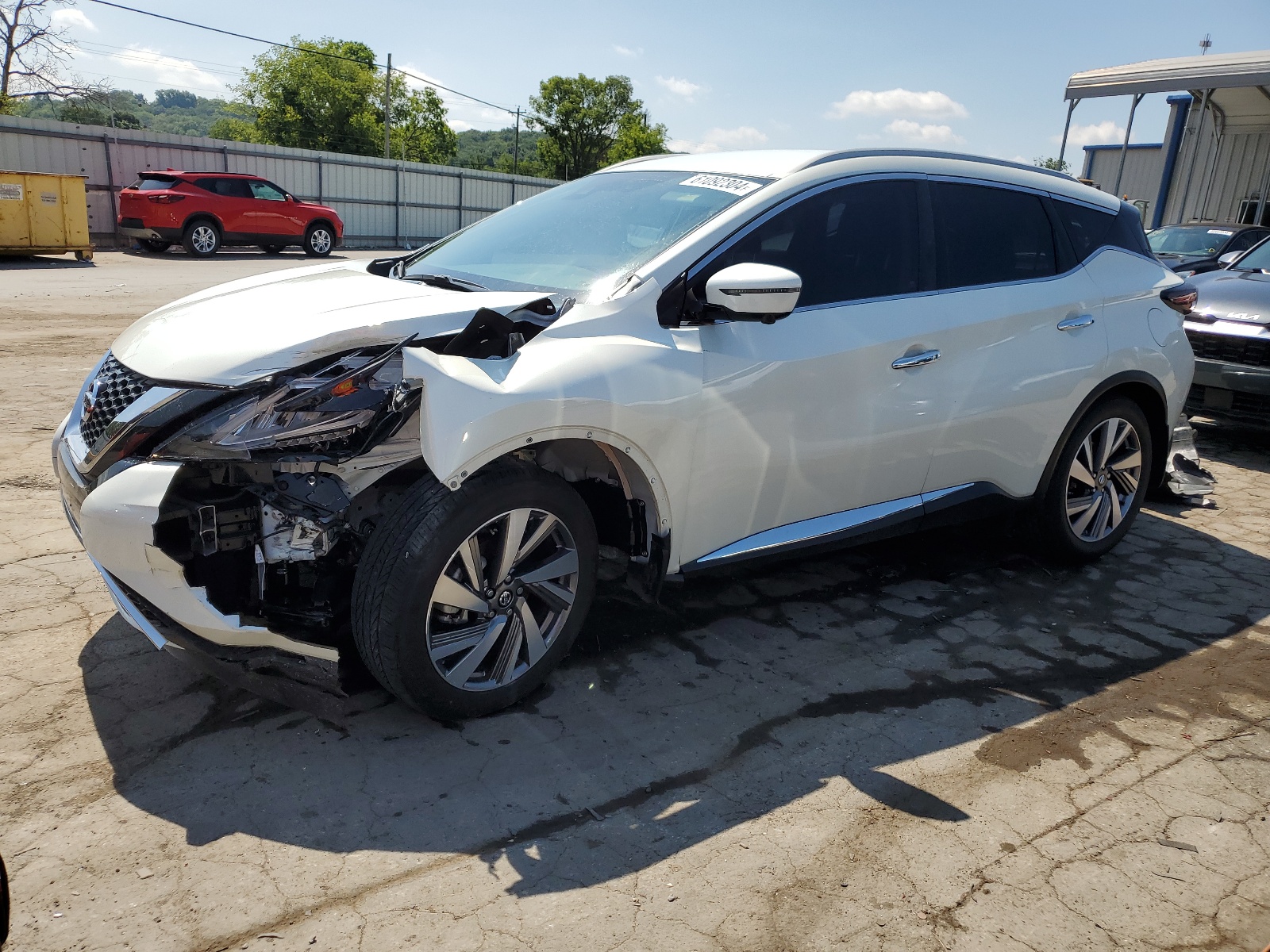 2021 Nissan Murano Sl vin: 5N1AZ2CJ6MC108309