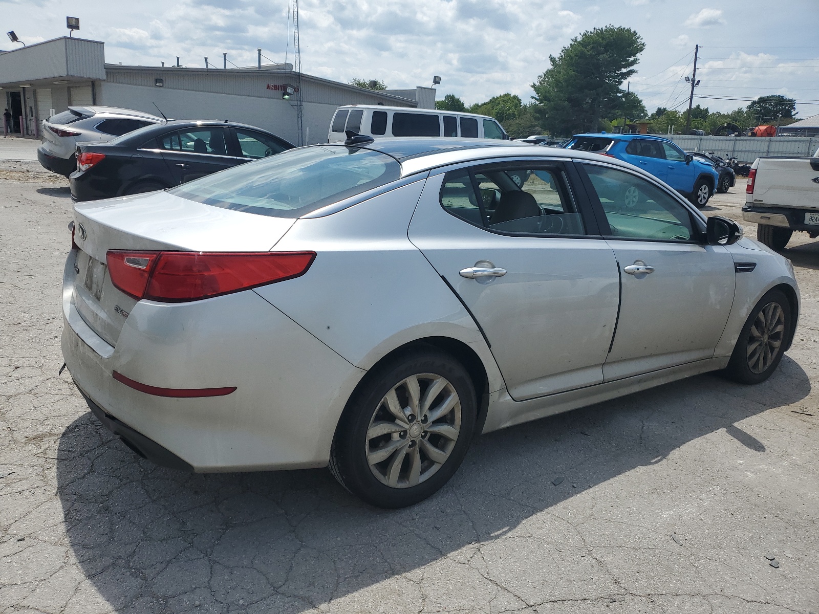 2014 Kia Optima Ex vin: 5XXGN4A71EG339505