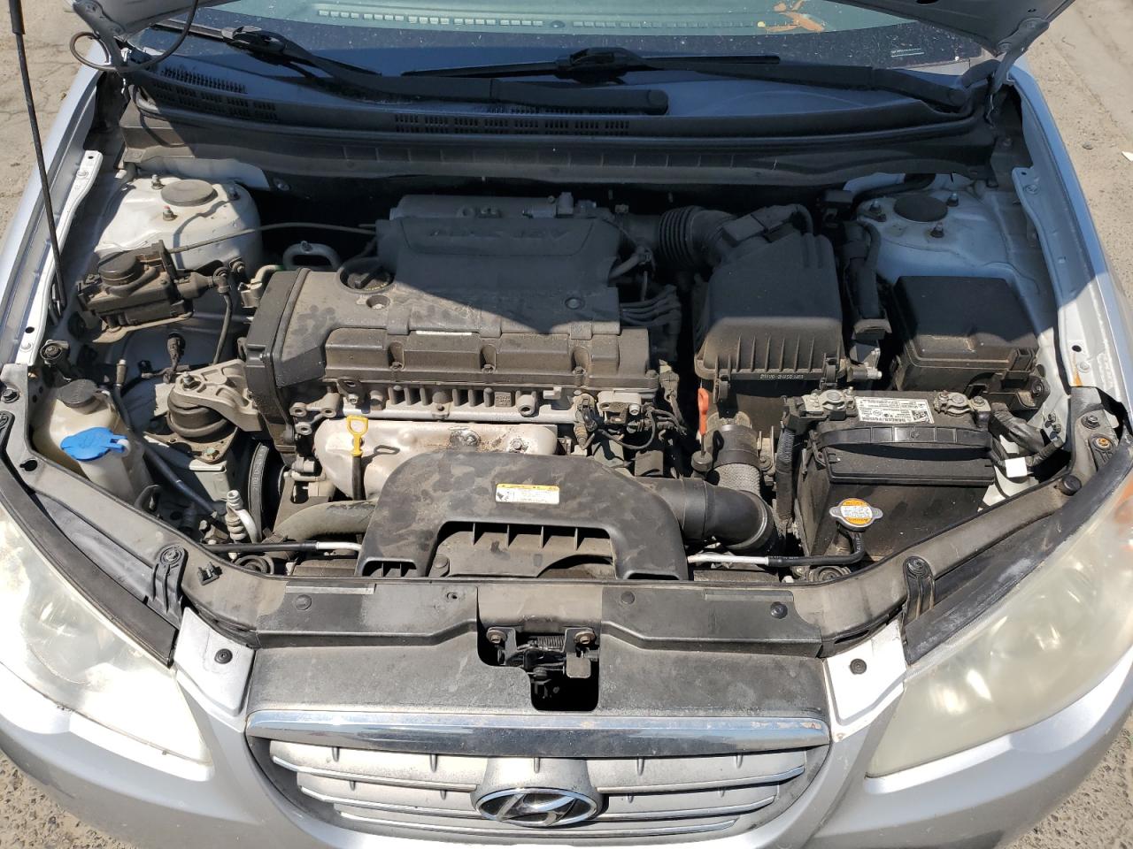 2010 Hyundai Elantra Blue VIN: KMHDU4AD0AU144233 Lot: 64636814