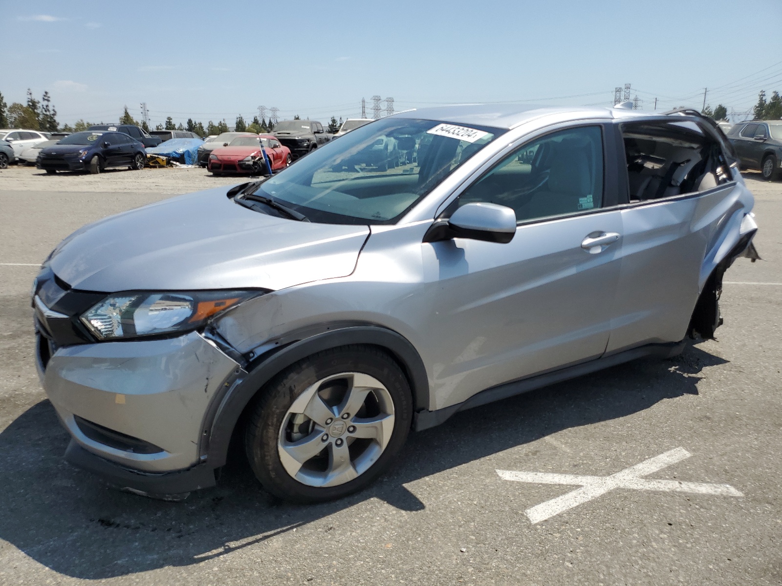 2018 Honda Hr-V Lx vin: 3CZRU5H30JM715733