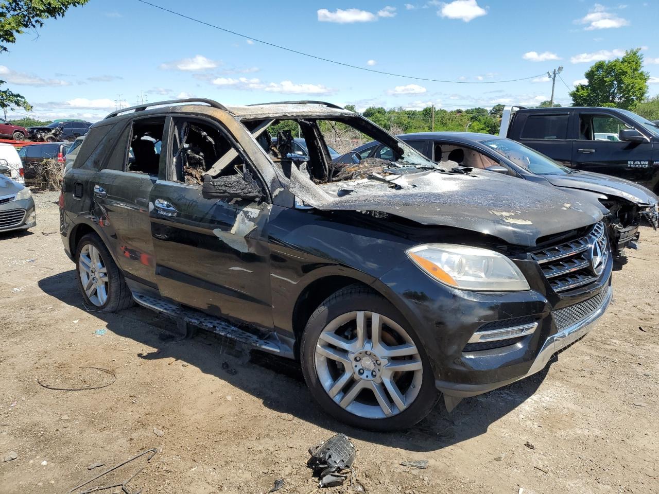 2014 Mercedes-Benz Ml 350 VIN: 4JGDA5JB2EA290640 Lot: 61066824