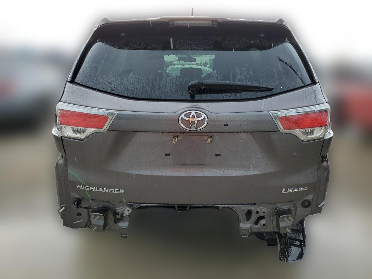 2016 Toyota Highlander Le VIN: 5TDBKRFH8GS338161 Lot: 63953354