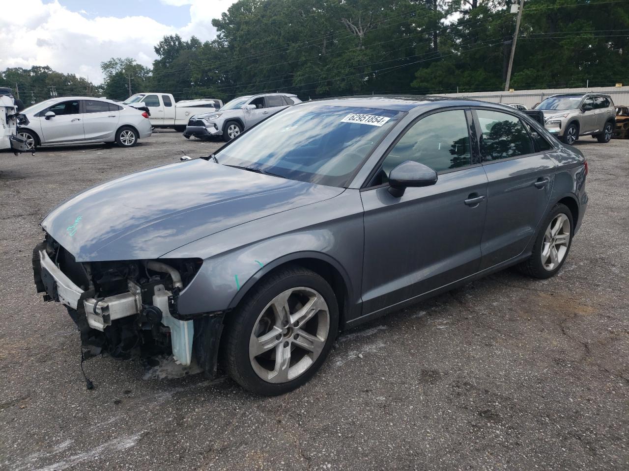 2018 Audi A3 Premium VIN: WAUAUHFF9J1048592 Lot: 62951854