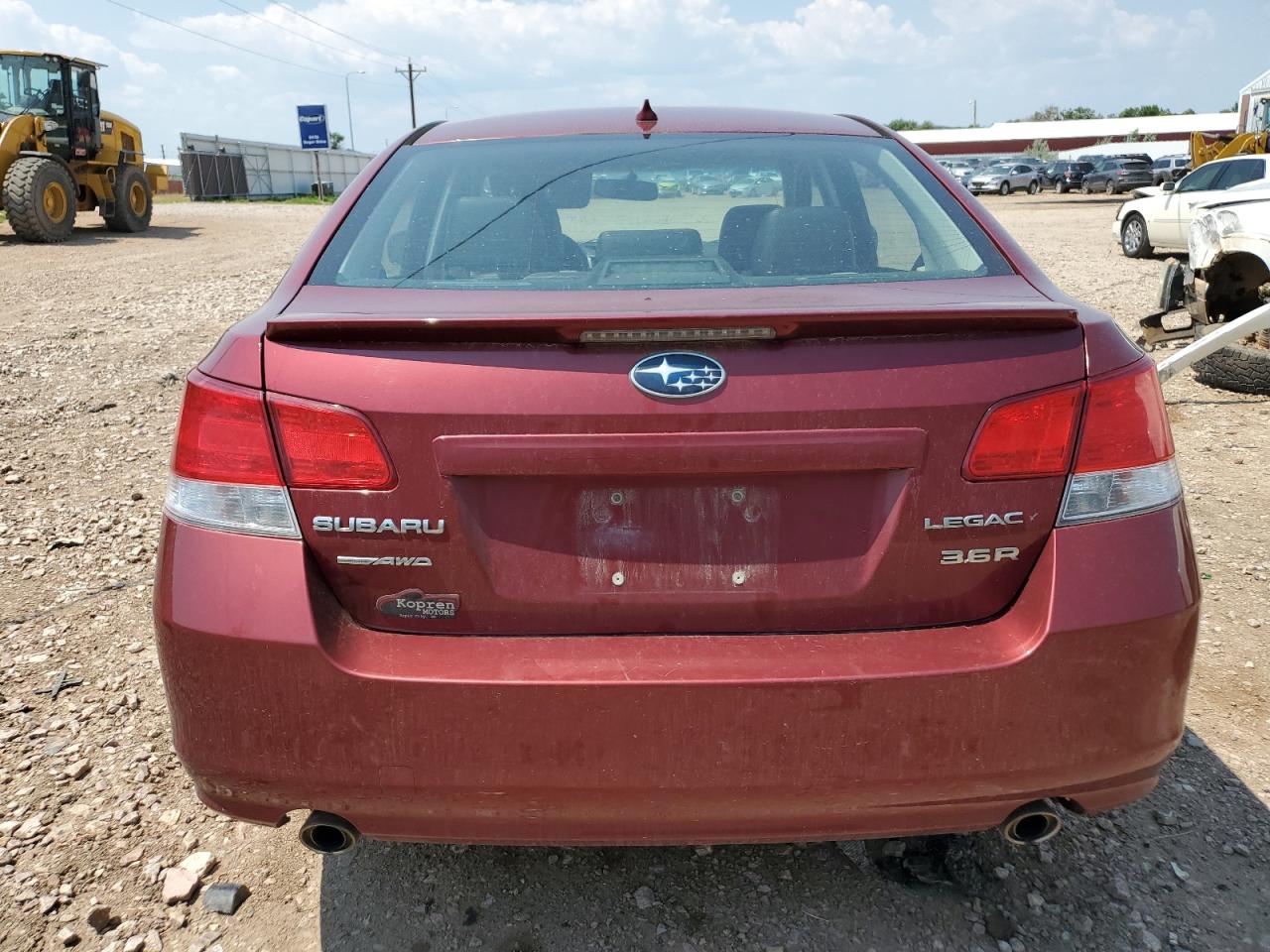 2013 Subaru Legacy 3.6R Limited VIN: 4S3BMDK65D2012841 Lot: 63710794