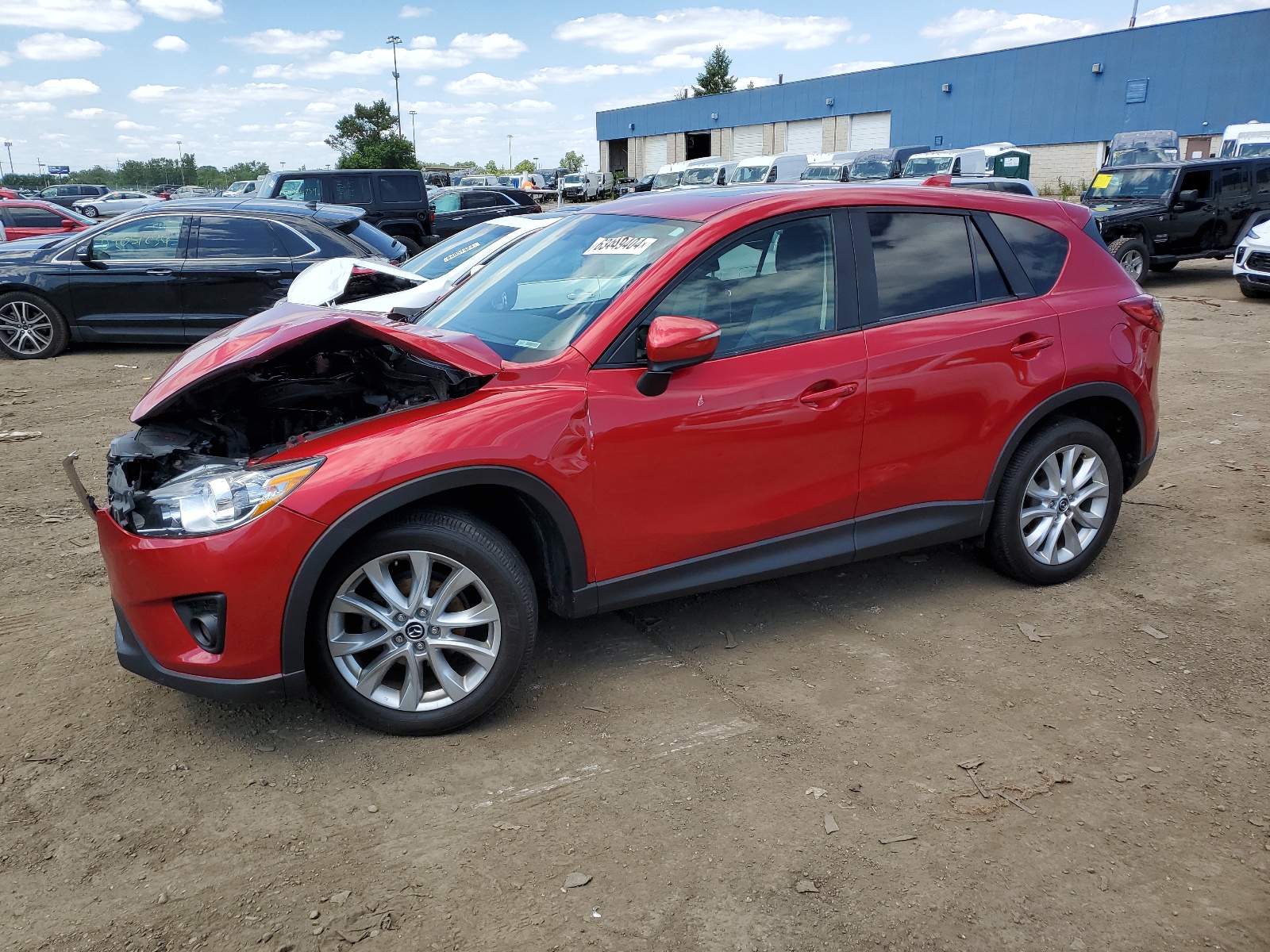 JM3KE4DY7F0498148 2015 Mazda Cx-5 Gt