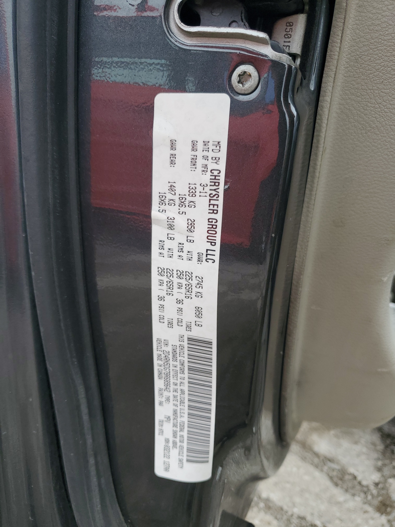 2D4RN5DG7BR689642 2011 Dodge Grand Caravan Crew 2D4RN5DG7BR689642 2011 Dodge Grand Caravan Crew