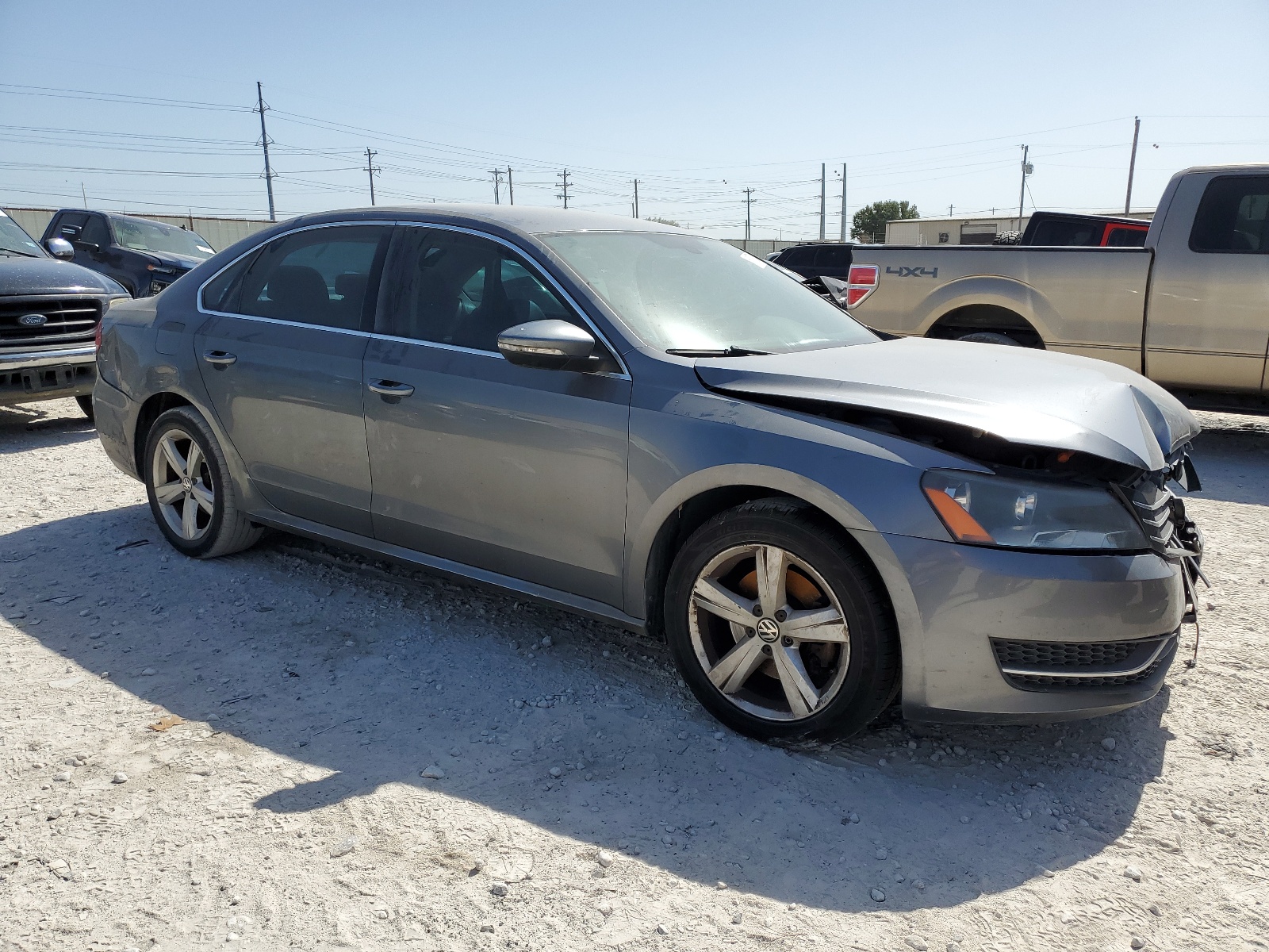 2012 Volkswagen Passat Se vin: 1VWBH7A38CC084670