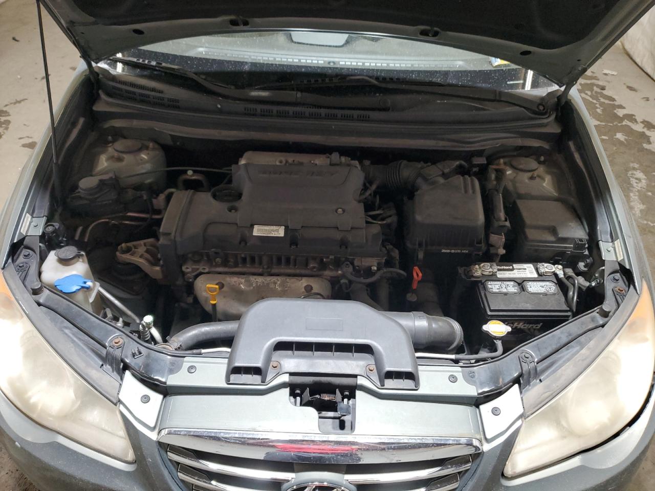 2010 Hyundai Elantra Blue VIN: KMHDU4ADXAU861562 Lot: 63392164