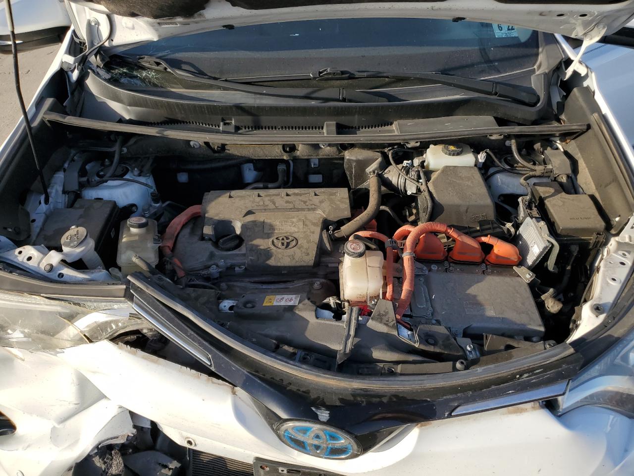 2017 Toyota Rav4 Hv Le VIN: JTMRJREV2HD106242 Lot: 61332514