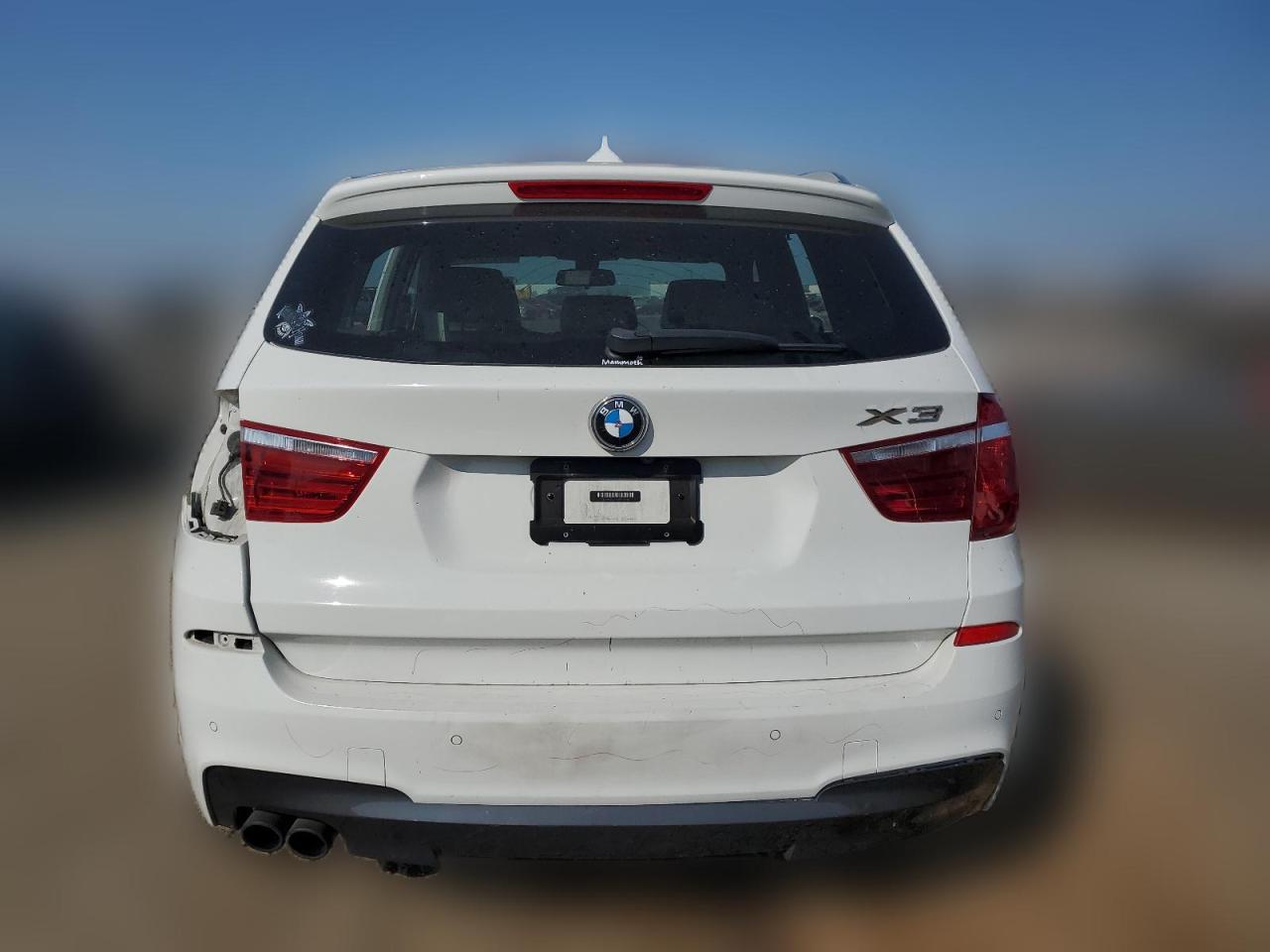 2013 BMW X3 xDrive28I VIN: 5UXWX9C51D0D05211 Lot: 64611744