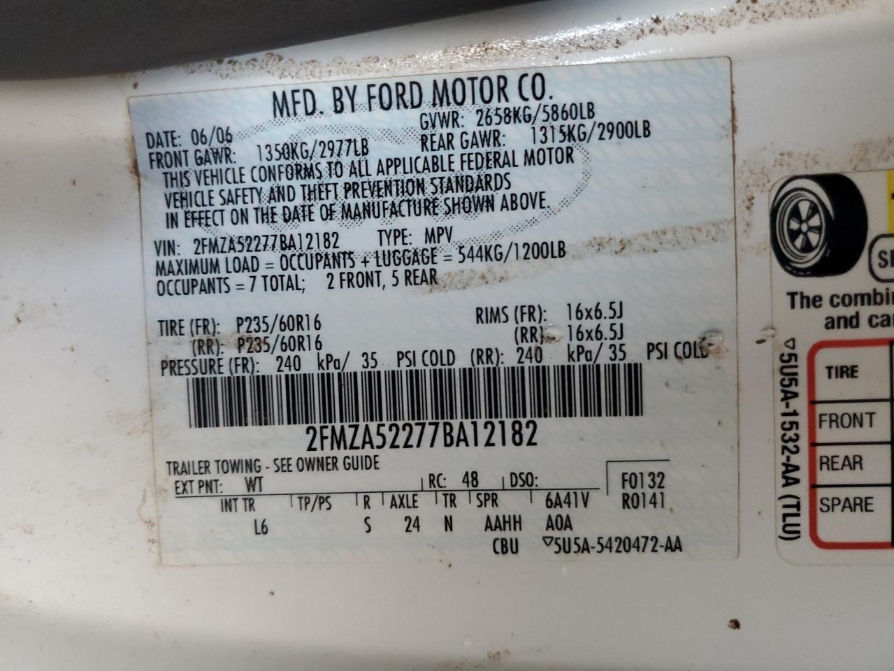2007 Ford Freestar - Image 14