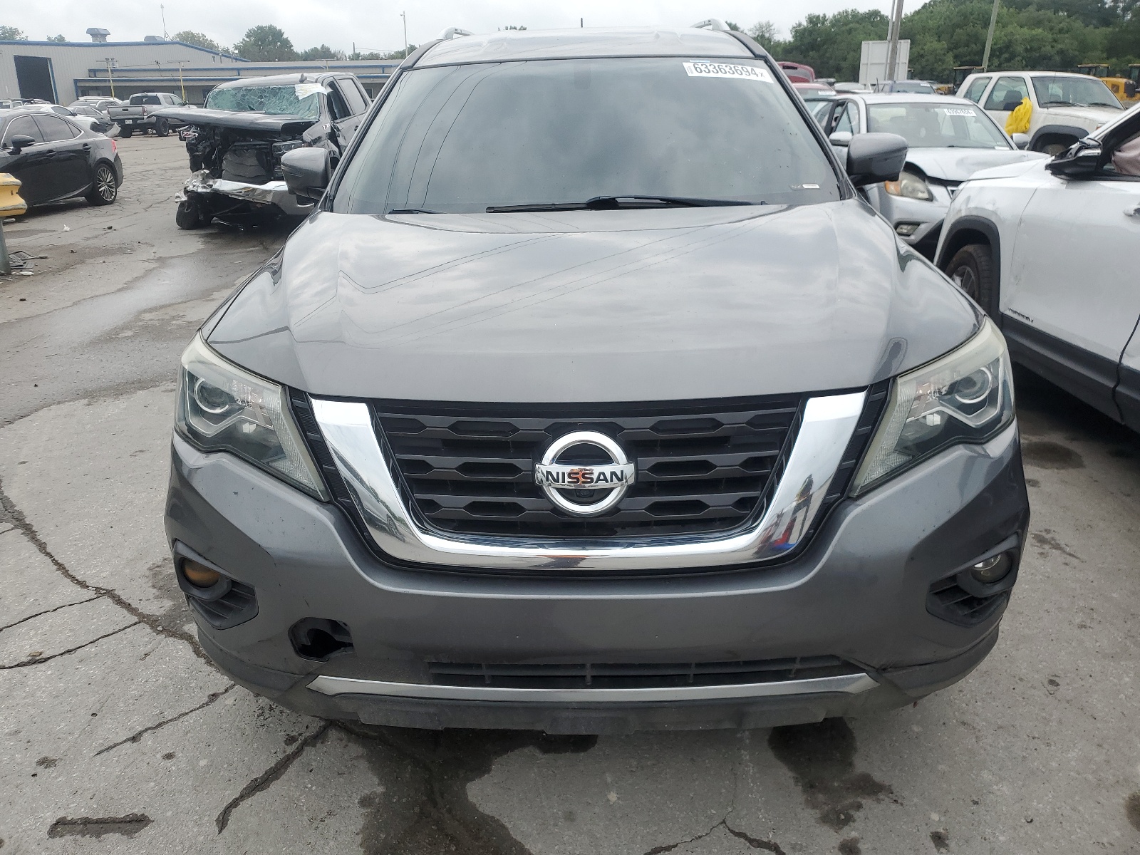 2018 Nissan Pathfinder S vin: 5N1DR2MM8JC625256